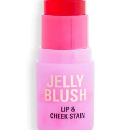Makeup Revolution Jelly Blush Lip & Cheek Stain Strawberry Pink - 5.5 gm-image-80