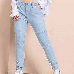 Mast & Harbour Women Boyfriend Fit Stretchable Jeans-image-101