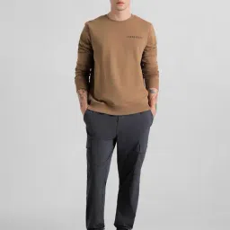 Jack & Jones Dark Grey Slim Fit Cargo Joggers-image-42