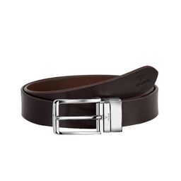 Walrus Men Brown Leather Formal Belt-image-74