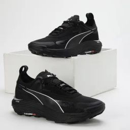 Puma Men's Voyage NITRO 3 Black Running Shoes-39