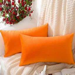 Shadowkart Set of 2 Fibre Filled Faux Velvet Ultra Soft Sleep Pillow-15