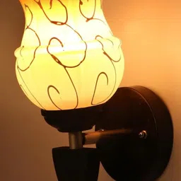 SOMIL Orange Glass Cylinder Wall Lamps-image-48