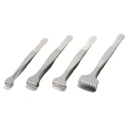 AS ONE Flat Tweezers 130 mm, No.5WF-image-15