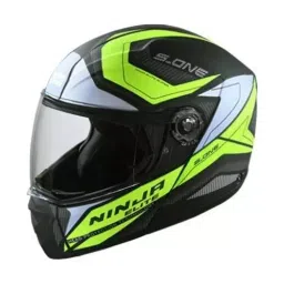 Studds NINJA ELITE SUPER D4 DECOR Black (560 mm) Small Full Face Flip-Up Helmet, D4 BLACK N5-41