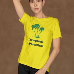 Moda Rapido Women Typography Cotton Bio Finish Printed T-shirt-image-93