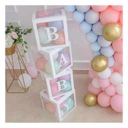 Untumble Baby Transparent Letter Boxes - White-image-62