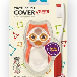 Flipper Toothbrush Cover Owl - Dark Orange-image-60