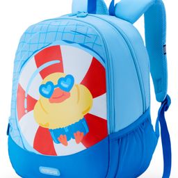 American Tourister ZOODLE 4.0Duck Print Backpack Sky Blue - Height 14 Inches-image-48