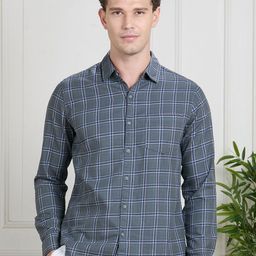 VALEN CLUB Men Premium Checked Casual Shirt-image-50