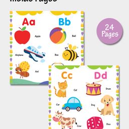hellofriend books My Big Board Book of Alphabets : Simple and Vibrant Illustrations to Increase the Knowledge of Your Little One image 2