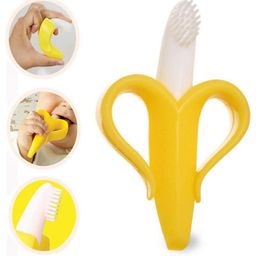 Enorme Silicone Lolipop Shape Multicolor Teething Soft Teether and Banana Shaped Silicone Toothbrush teether for Babies image 2