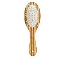 AVINO Pure Bamboo Oval Shaped Paddle Hair Brush - Brown-23