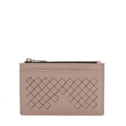 Da Milano Unisex Textured Leather Card Holder-picture-29