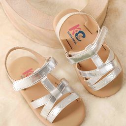 KICKS & CRAWL Girls Open Toe Flats-image-93