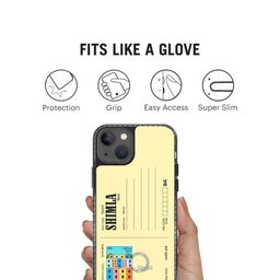 dailyobjects Daily Objects Postcard Printed iPhone 14 Phone Back case image 4