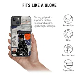 DailyObjects Hustle When They Rest Printed Impact Resistant iPhone 14 Super Slim Back Case image 2