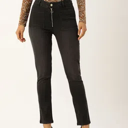 FOREVER 21 Women Mid-Rise Slim Fit Ankle Length Jeans-image-99