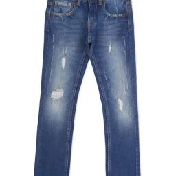 Pepe Jeans Kids Blue Distressed Jeans-image-75