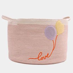 MiArcus Brown Small Multipurpose Storage Basket/Organizer for Kids - 22x30 cm-17