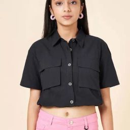 Coolsters by Pantaloons Kids Jet Black Cotton Regular Fit Top-picture-18