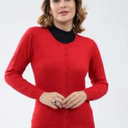 Monte Carlo Red Solid Cardigan-picture-17
