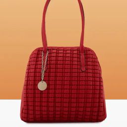 Caprese Terra Havana Textured Faux Leather Tote-image-72