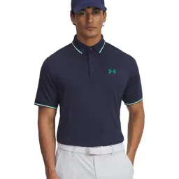 Under Armour Blue Drive Limited Edition Relaxed Fit Polo T-Shirt-picture-31