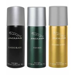 JAGUAR Men Set of 3 Deodorant Body Spray - 150 ml Each-image-43