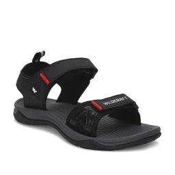Wildcraft Men's Ninja Black Floater Sandals-image-60