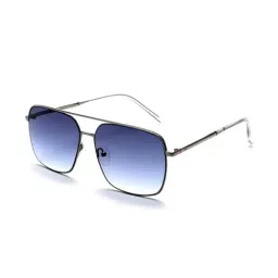 French Connection FC7575 Blue Gradient Square Sunglasses-34