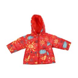 Mee Mee Kids Red Quilted Jacket-image-2
