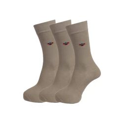 Dollar Olive Full Length Socks (Pack of 3)-image-17