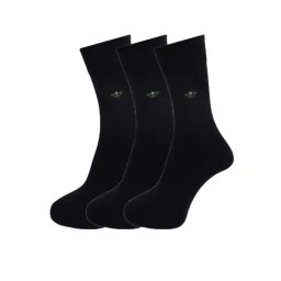 Dollar Navy Full Length Socks (Pack of 3)-image-33