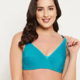Clovia Blue Non-padded Bra-image-82