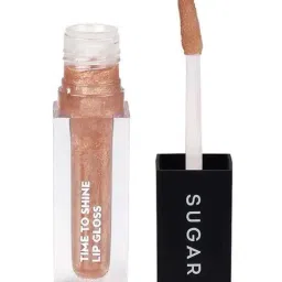 SUGAR Cosmetics Time To Shine Lip Gloss 10 Princess Aurora 4.5 gm-42