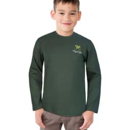 Palm Tree Kids Green Printed Full Sleeves T-Shirts-image-38