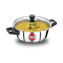 Hawkins Cook N Serve Silver Stainless Steel 22 cm Gas Compatible Casserole (2 L) - Set of 1-image-20
