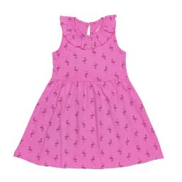 H by Hamleys Girls Pink Printed A Line Dress-image-36