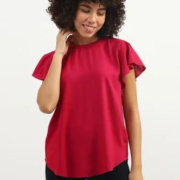 United Colors of Benetton Pink Top-image-57