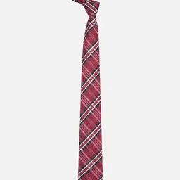 Van Heusen Men Checked Ascot Tie-image-39
