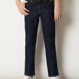 Jack & Jones Junior Dark Blue Solid Jeans-picture-45