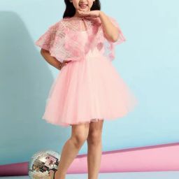 StyloBug Girls Pink Dress-image-94