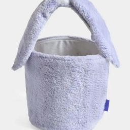 MiArcus Purple Rabbit Face Design Storage Basket/Organizer for Baby Nursery Decor-21