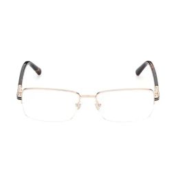 Guess Gold Rectangular Eyewear Frames for Men GU5004455032FR image 2