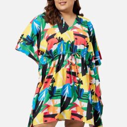 Secrets By ZeroKaata Multicolored Printed Kaftan-25