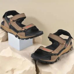 Woodland Mens Brown Floaters-image-42