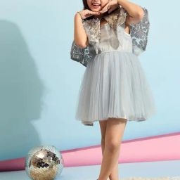 StyloBug Girls Grey Dress-image-50