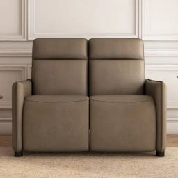 Nilkamal Carlton 2 Seater Manual Recliner (Light Brown)-78
