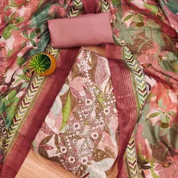 DIVASTRI Printed Unstitched Dress Material-image-23